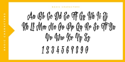 XXII YeahScript Font Poster 6