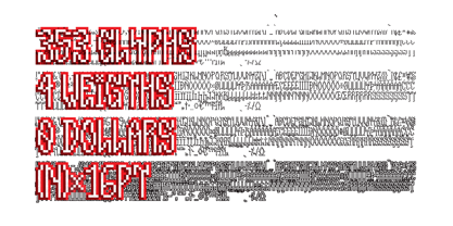 Pixel Reto Font Poster 2