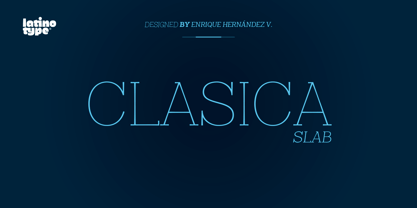 Clasica Font Poster 1