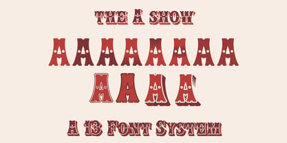 Show Font Poster 2