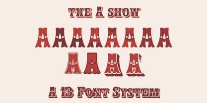 Showing Font