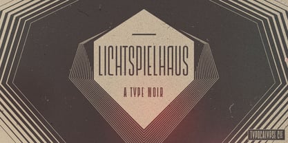 Lichtspielhaus Font Poster 3