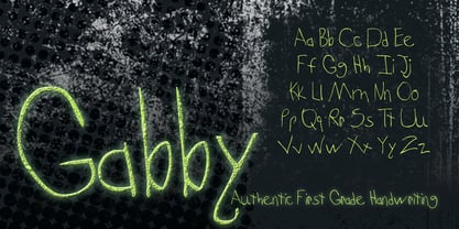 Gabby Font Poster 1