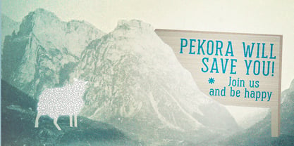 Pekora Font Poster 7