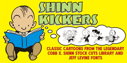 Shinn Kickers JNL Font Poster 1