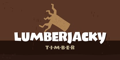 Lumberjacky Font Poster 1
