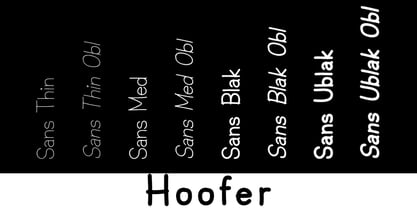 Hoofer Fuente Póster 13