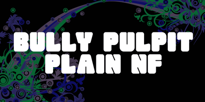 Bully Pulpit Plain NF Font Poster 1