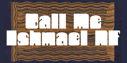 Call Me Ishmael NF Police Affiche 1