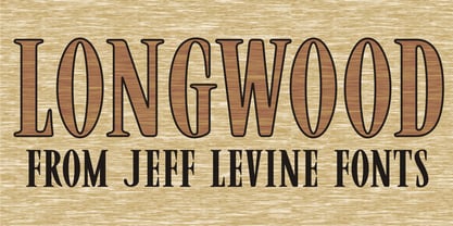 Longwood JNL Font Poster 1