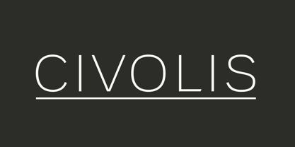 Civolis Font Poster 12