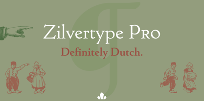 Zilvertype Pro Font Poster 1