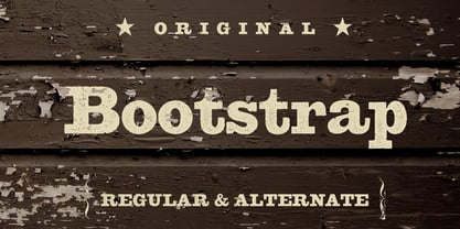Bootstrap Font Poster 1