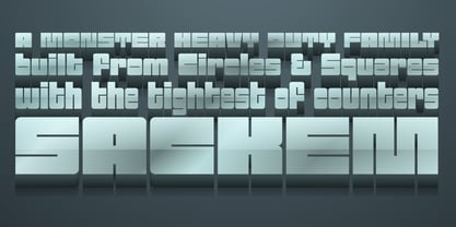 Sackem PB Font Poster 8