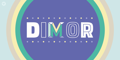 Dimor Font Poster 1