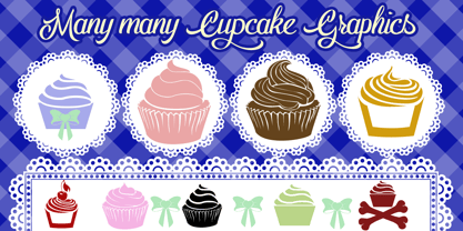 AZ Cupcakes Font Poster 7