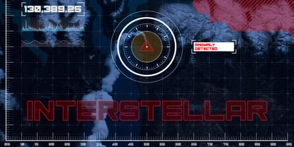 Interstellar Font Poster 9