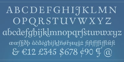 Abendschroth Font Poster 4