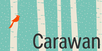 Carawan Font Poster 1