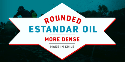 Estandar Rounded Fuente Póster 1