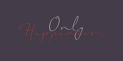 Horizontes Script Font Poster 12