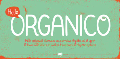Organico Font Poster 1