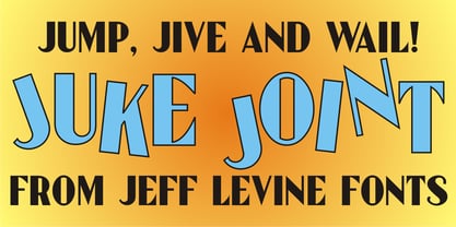 Juke Joint JNL Font Poster 1