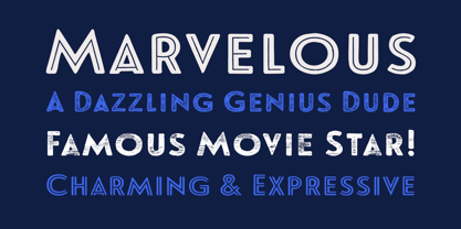 Le Havre Rough Font Poster 2