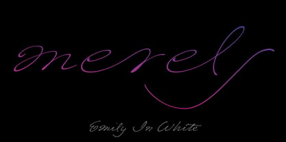 Emily In White Font Poster 7