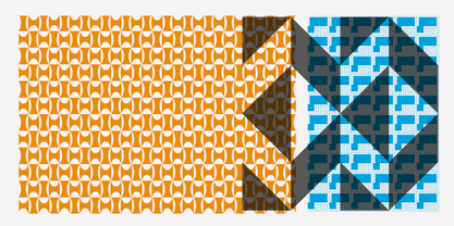 Moskau Pattern Font Poster 8