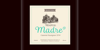 Madre Script Fuente Póster 5