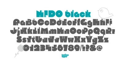 Nido Font Poster 4