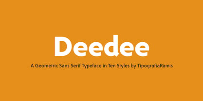 Dee Dee Font Poster 1