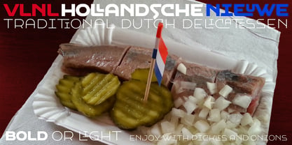 VLNL Hollandsche Nieuwe Font Poster 2