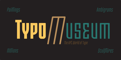 Moho Condensed Fuente Póster 13