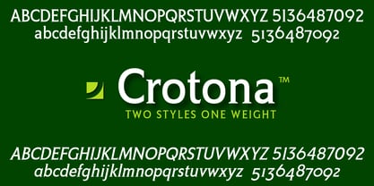 Crotona Font Poster 1