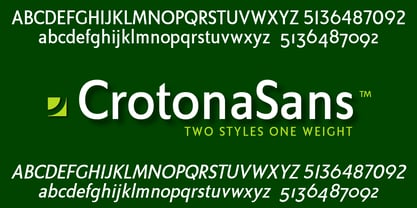 Crotona Sans Font Poster 1