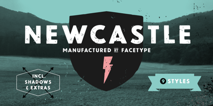 Newcastle Font Poster 1