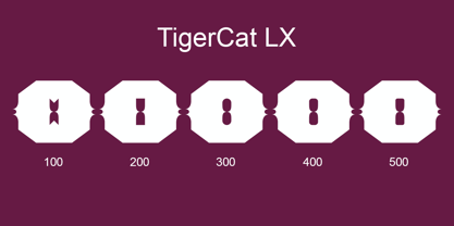 TigerCat Fuente Póster 28