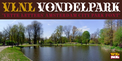 VLNL Vondelpark Fuente Póster 1