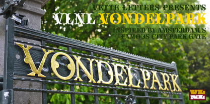 VLNL Vondelpark Fuente Póster 8