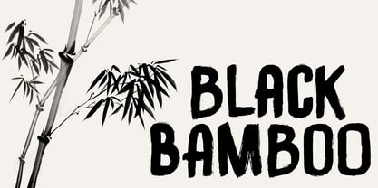Bambou noir Police Poster 1
