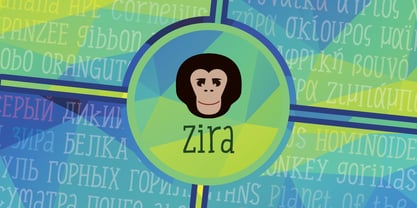 Zira Font Poster 2