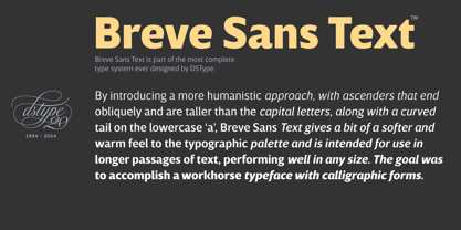 Breve Slab Text Font Poster 7