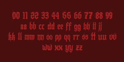 Lazy Monk Font Poster 3