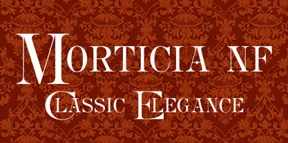 Morticia NF Font Poster 1