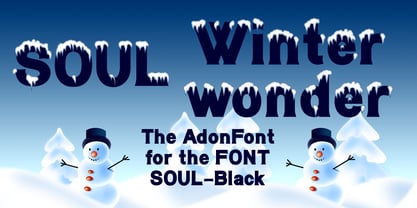 Soul Winterwonder Font Poster 1