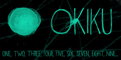 Okiku Font Poster 1