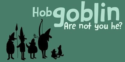Hobgoblin Font Poster 1