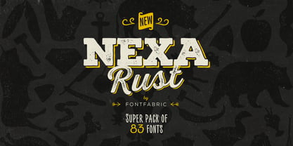 Nexa Rust Font Poster 1